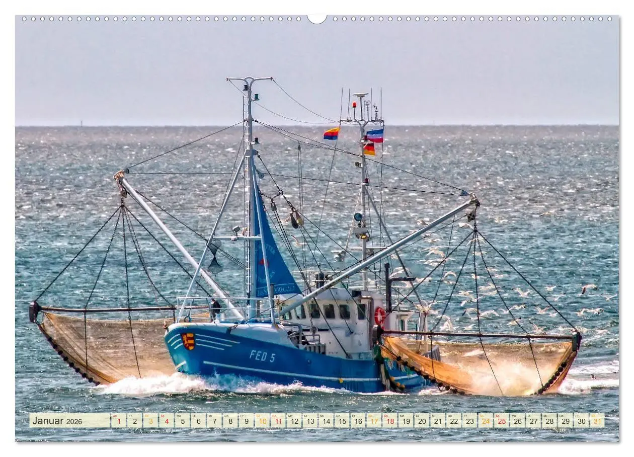 Bild: 9783457745403 | Maritime Augenblicke - Fischkutter (hochwertiger Premium...