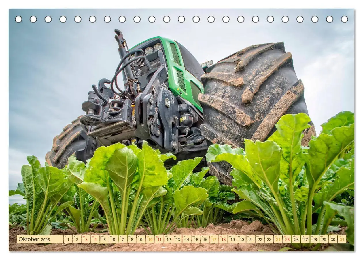 Bild: 9783457815403 | Traktoren - Giganten in der Landwirtschaft (Tischkalender 2026 DIN...