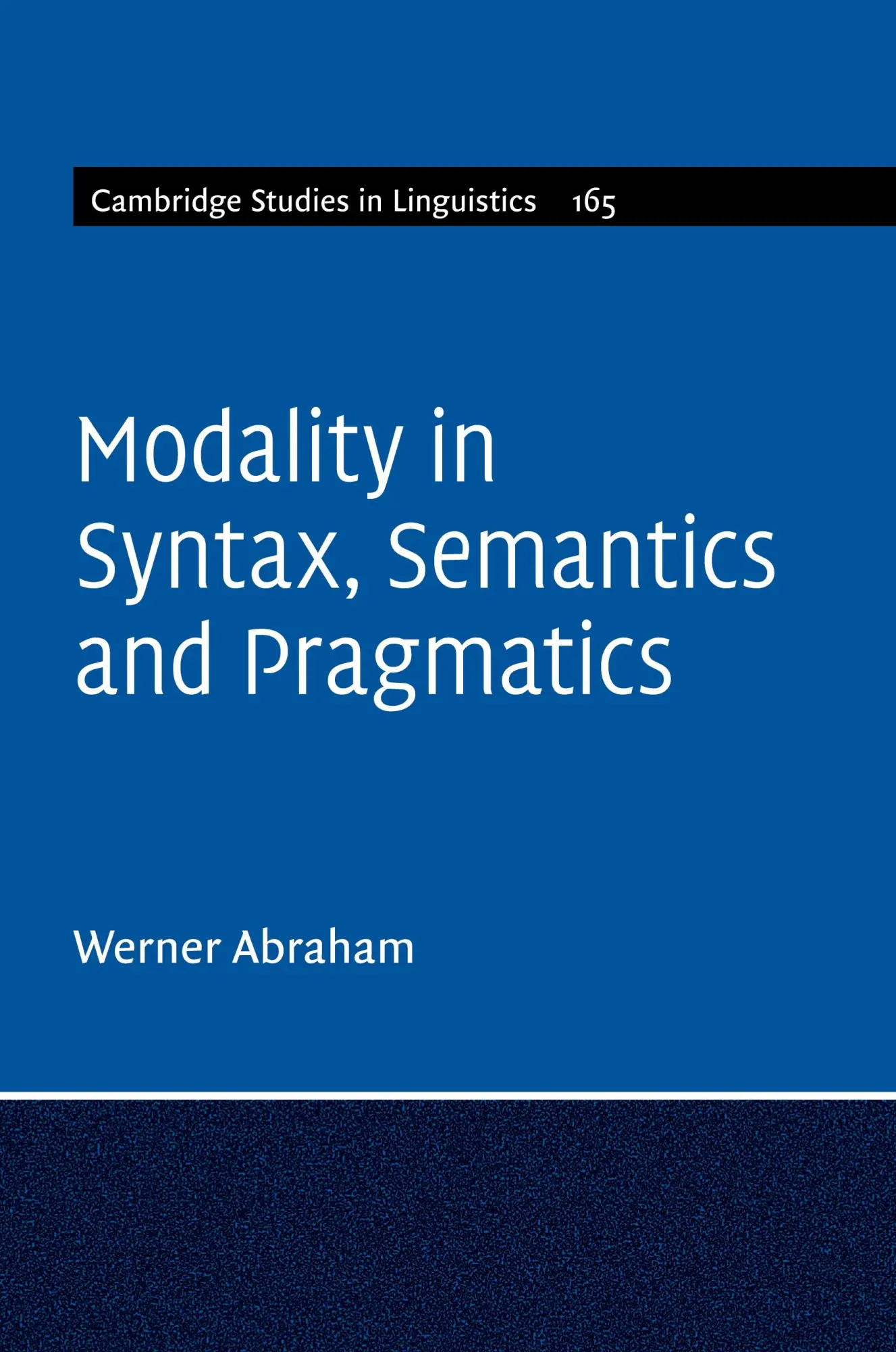 Cover: 9781107605503 | Modality in Syntax, Semantics and Pragmatics | Werner Abraham | Buch