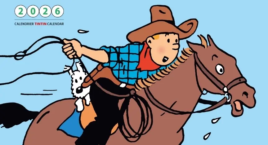 Cover: 9782874245503 | Tim &amp; Struppi Tischkalender 2026 | Hergé | Taschenbuch | 8 S. | 2026