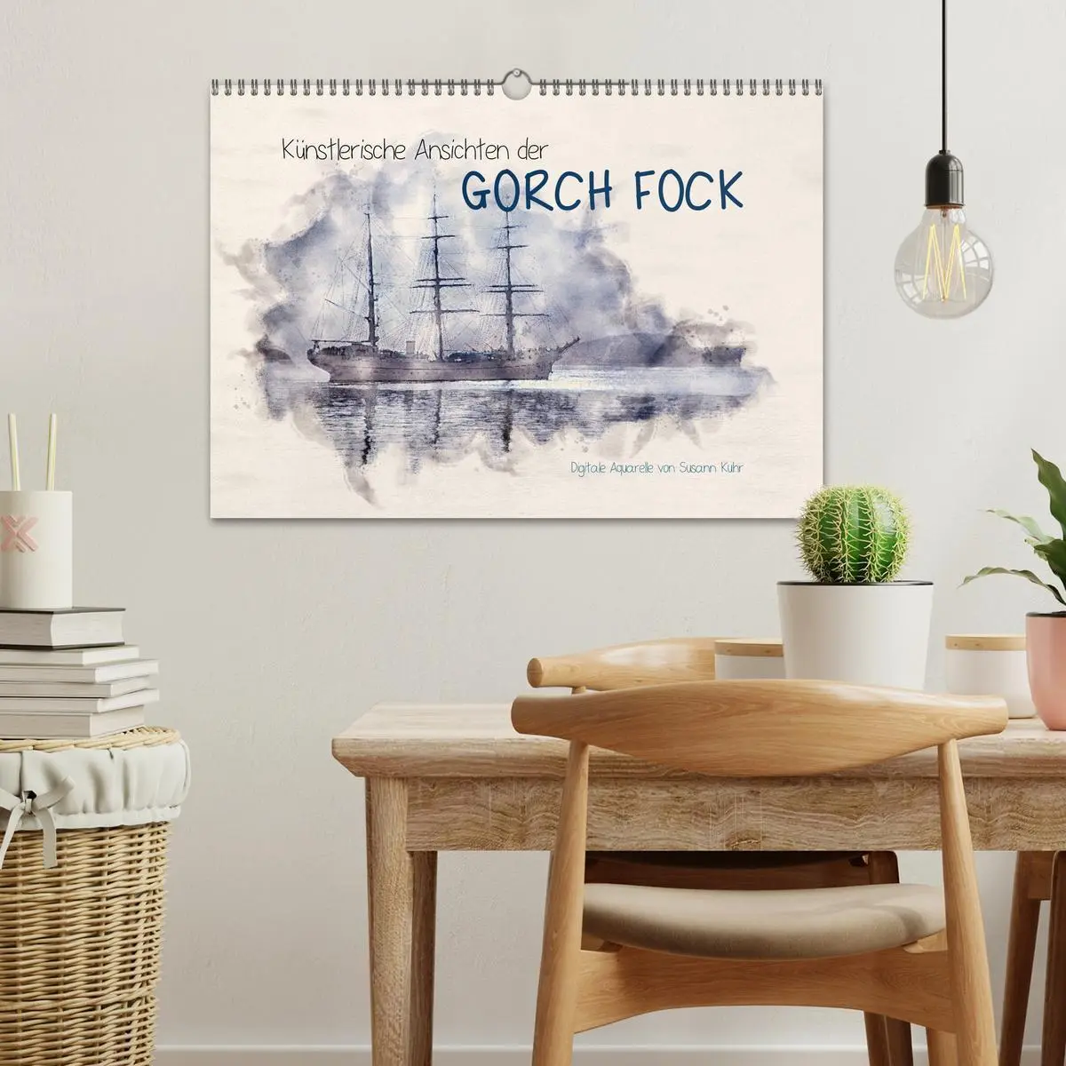 Bild: 9783457665503 | Künstlerische Ansichten der Gorch Fock (Wandkalender 2026 DIN A3...