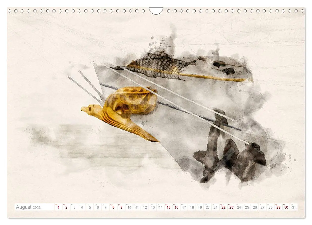 Bild: 9783457665503 | Künstlerische Ansichten der Gorch Fock (Wandkalender 2026 DIN A3...
