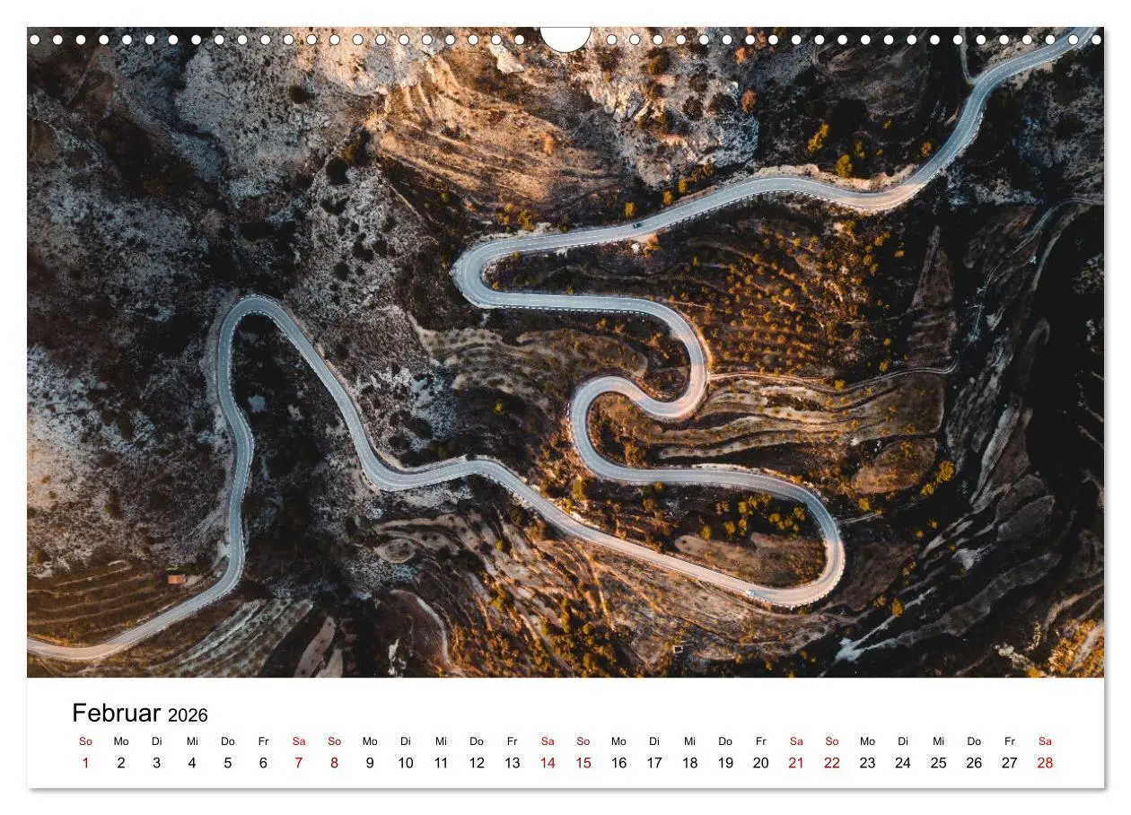 Bild: 9783457805503 | Über den Wolken - Spektakuläre Luftaufnahmen (Wandkalender 2026 DIN...