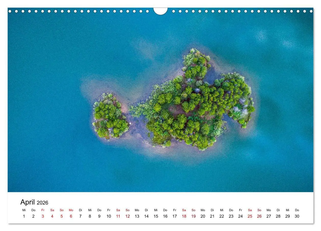 Bild: 9783457805503 | Über den Wolken - Spektakuläre Luftaufnahmen (Wandkalender 2026 DIN...