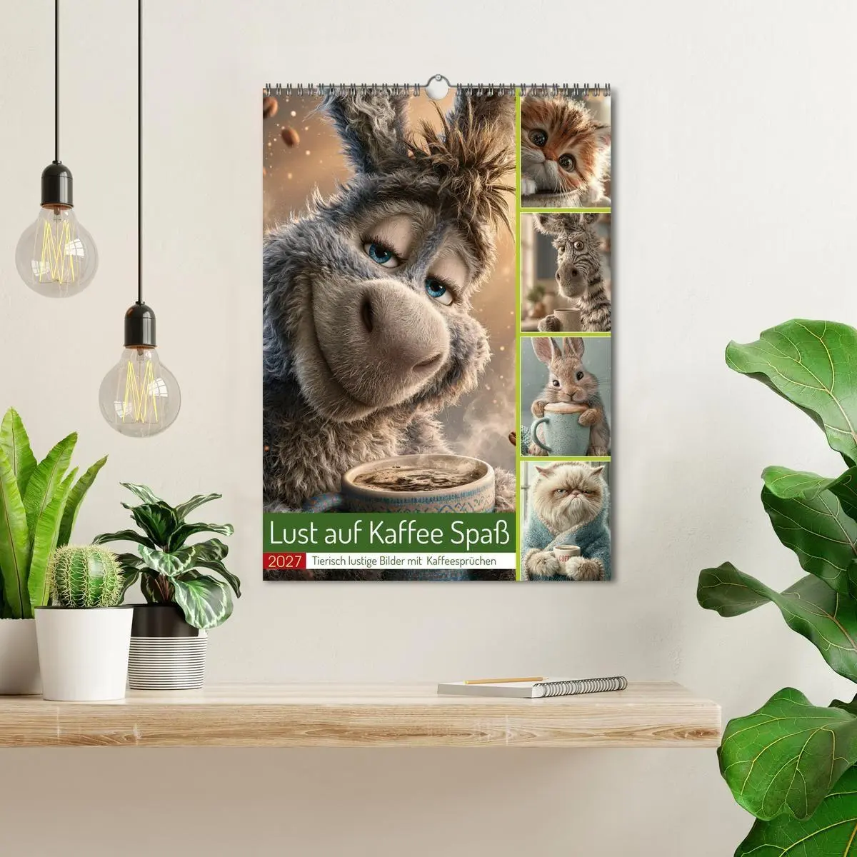 Bild: 9783594285503 | Lust auf Kaffee Spaß (Wandkalender 2027 DIN A3 hoch), CALVENDO...