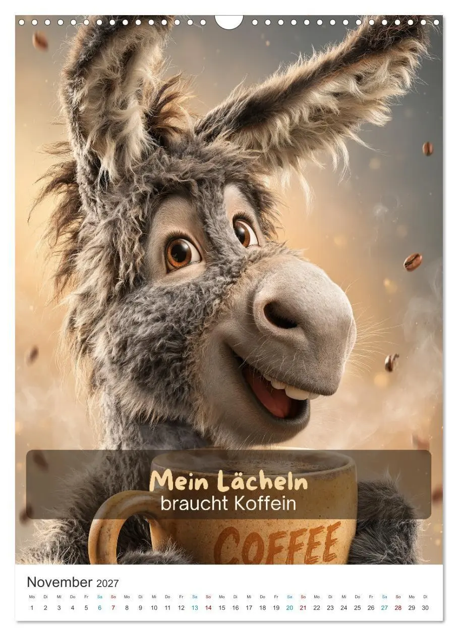 Bild: 9783594285503 | Lust auf Kaffee Spaß (Wandkalender 2027 DIN A3 hoch), CALVENDO...