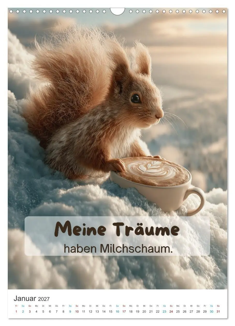 Bild: 9783594285503 | Lust auf Kaffee Spaß (Wandkalender 2027 DIN A3 hoch), CALVENDO...