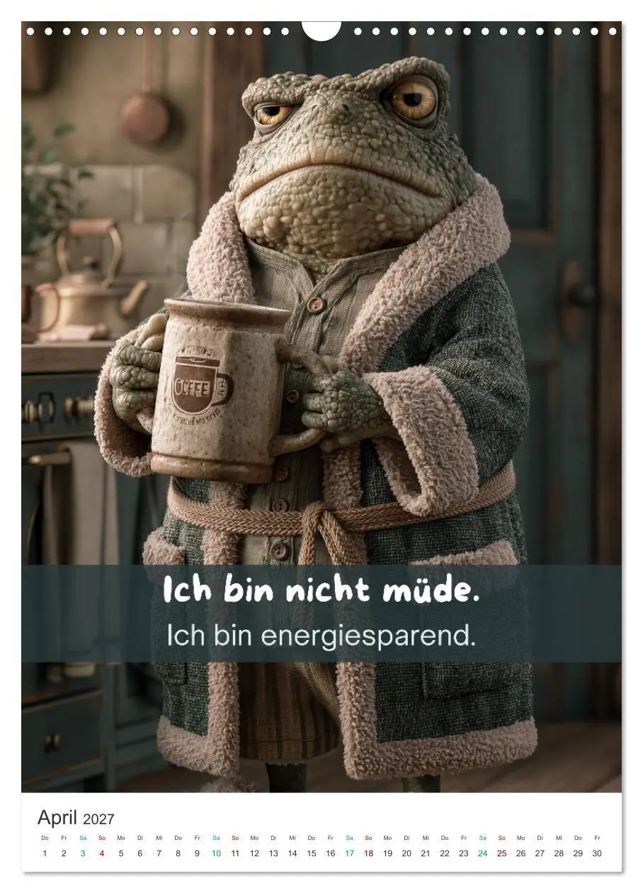 Bild: 9783594285503 | Lust auf Kaffee Spaß (Wandkalender 2027 DIN A3 hoch), CALVENDO...