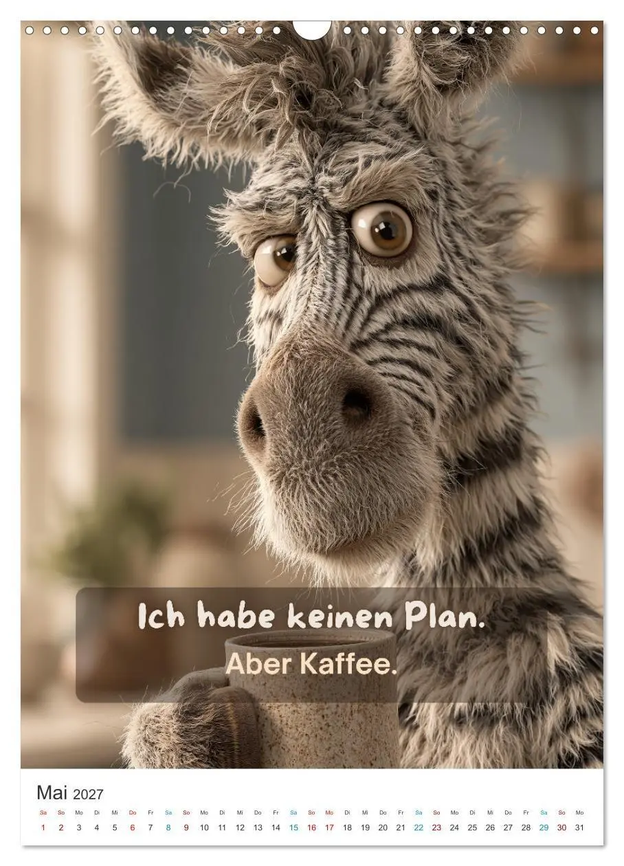 Bild: 9783594285503 | Lust auf Kaffee Spaß (Wandkalender 2027 DIN A3 hoch), CALVENDO...