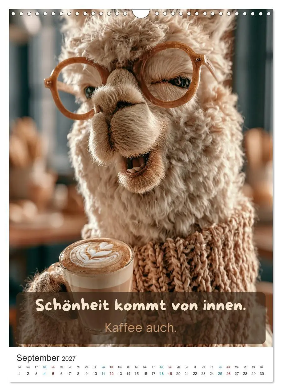 Bild: 9783594285503 | Lust auf Kaffee Spaß (Wandkalender 2027 DIN A3 hoch), CALVENDO...