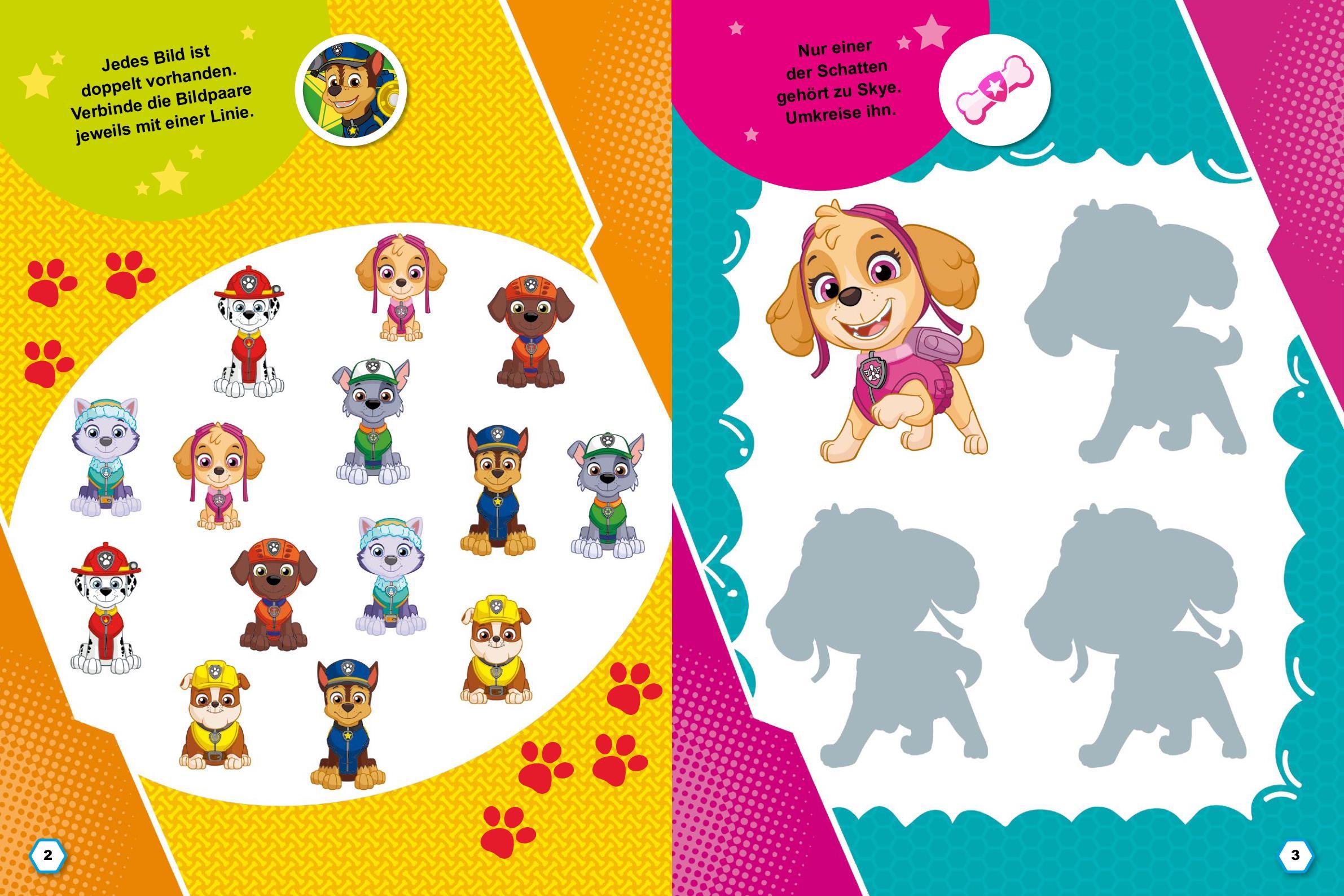 Bild: 9783849945503 | PAW Patrol Poster-Rätselbuch mit Belohnungs-Stickern | Verlag | Buch