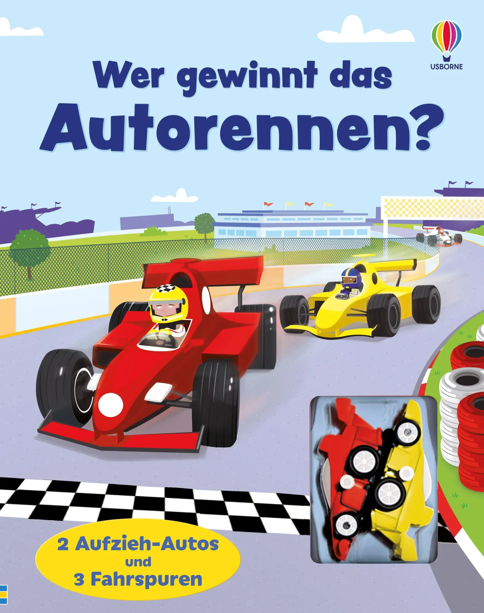 Cover: 9781035705603 | Wer gewinnt das Autorennen? | Sam Taplin | Buch | Fahrspurenbücher