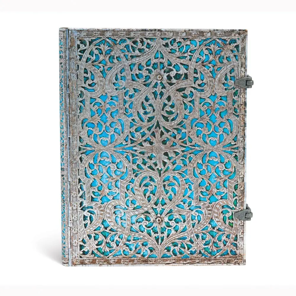 Cover: 9781439725603 | Notizbuch Maya Blau Ultra Liniert | Hardcover mit Schließe | Buch
