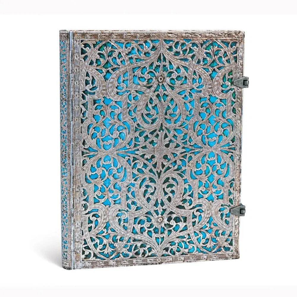 Bild: 9781439725603 | Notizbuch Maya Blau Ultra Liniert | Hardcover mit Schließe | Buch
