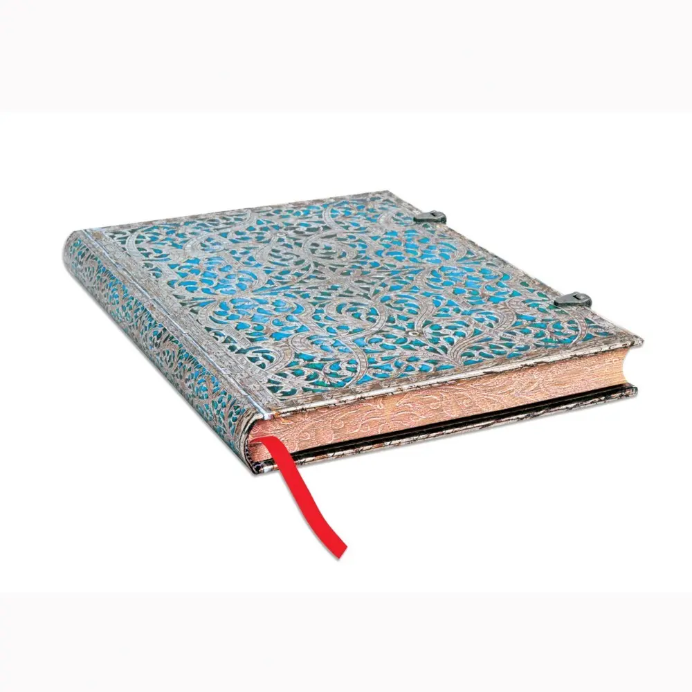 Bild: 9781439725603 | Notizbuch Maya Blau Ultra Liniert | Hardcover mit Schließe | Buch