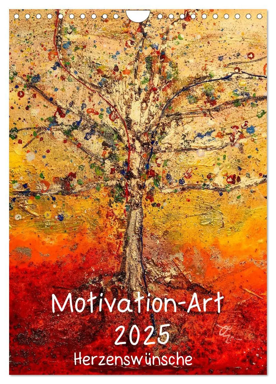 Cover: 9783457035603 | Motivation-Art 2025 (Wandkalender 2025 DIN A4 hoch), CALVENDO...