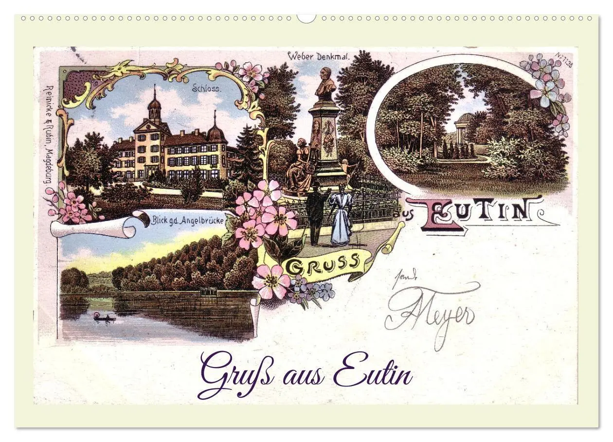 Cover: 9783457275603 | Gruß aus Eutin (Wandkalender 2026 DIN A2 quer), CALVENDO...