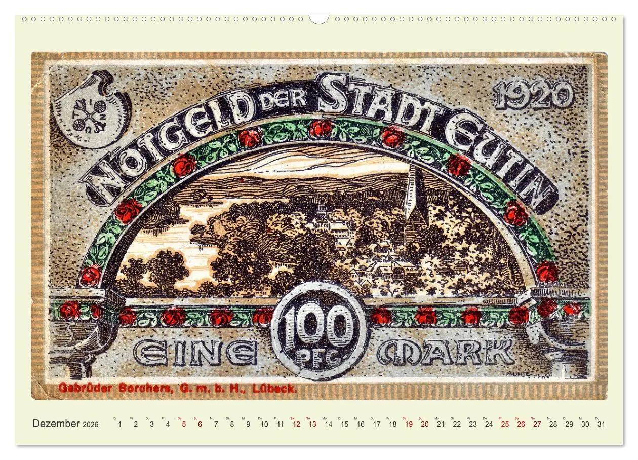 Bild: 9783457275603 | Gruß aus Eutin (Wandkalender 2026 DIN A2 quer), CALVENDO...