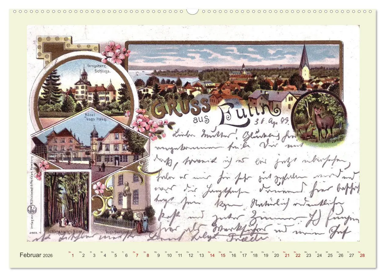 Bild: 9783457275603 | Gruß aus Eutin (Wandkalender 2026 DIN A2 quer), CALVENDO...