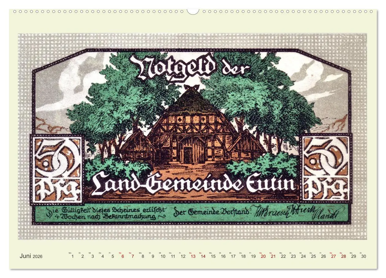 Bild: 9783457275603 | Gruß aus Eutin (Wandkalender 2026 DIN A2 quer), CALVENDO...