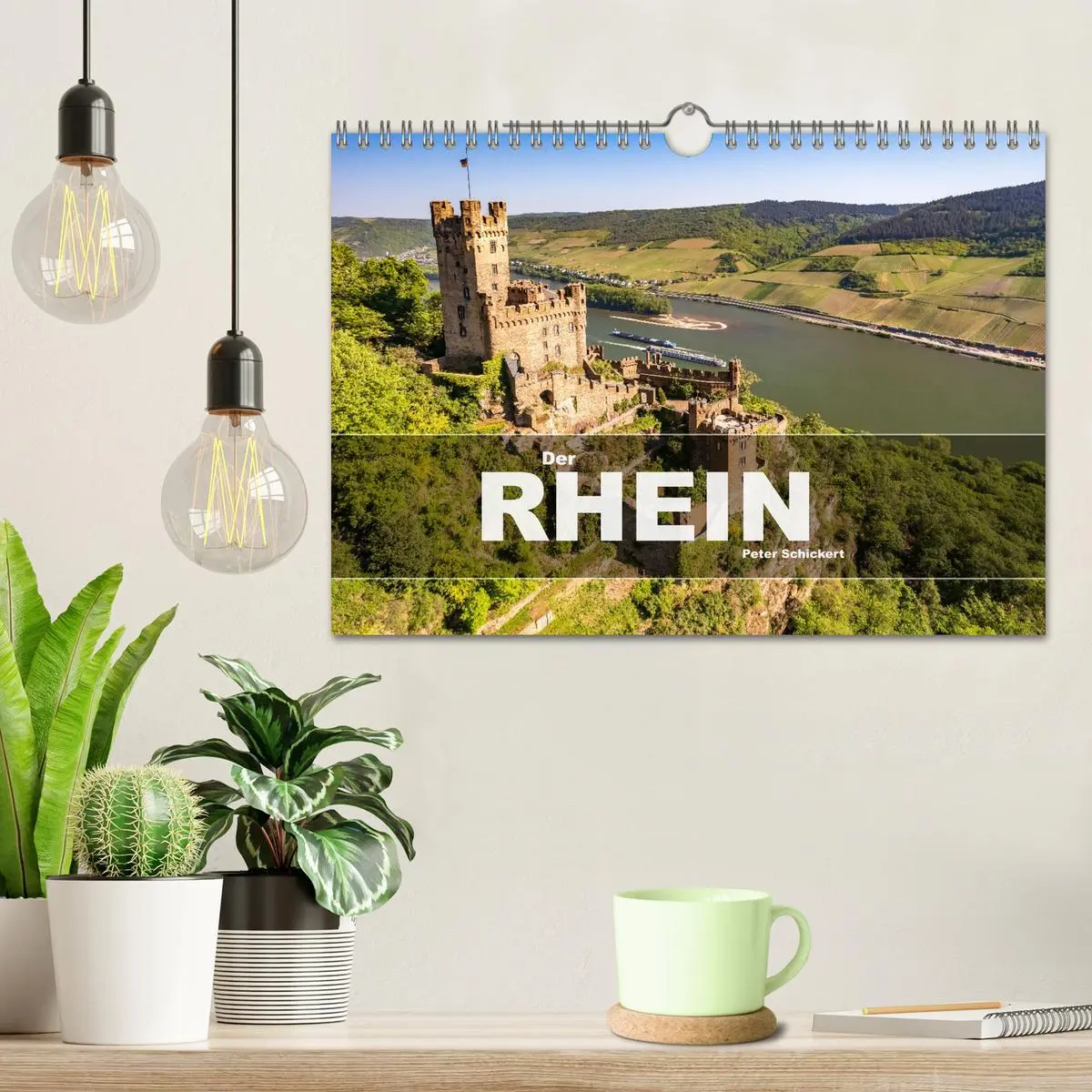 Bild: 9783457345603 | Der Rhein (Wandkalender 2026 DIN A4 quer), CALVENDO Monatskalender
