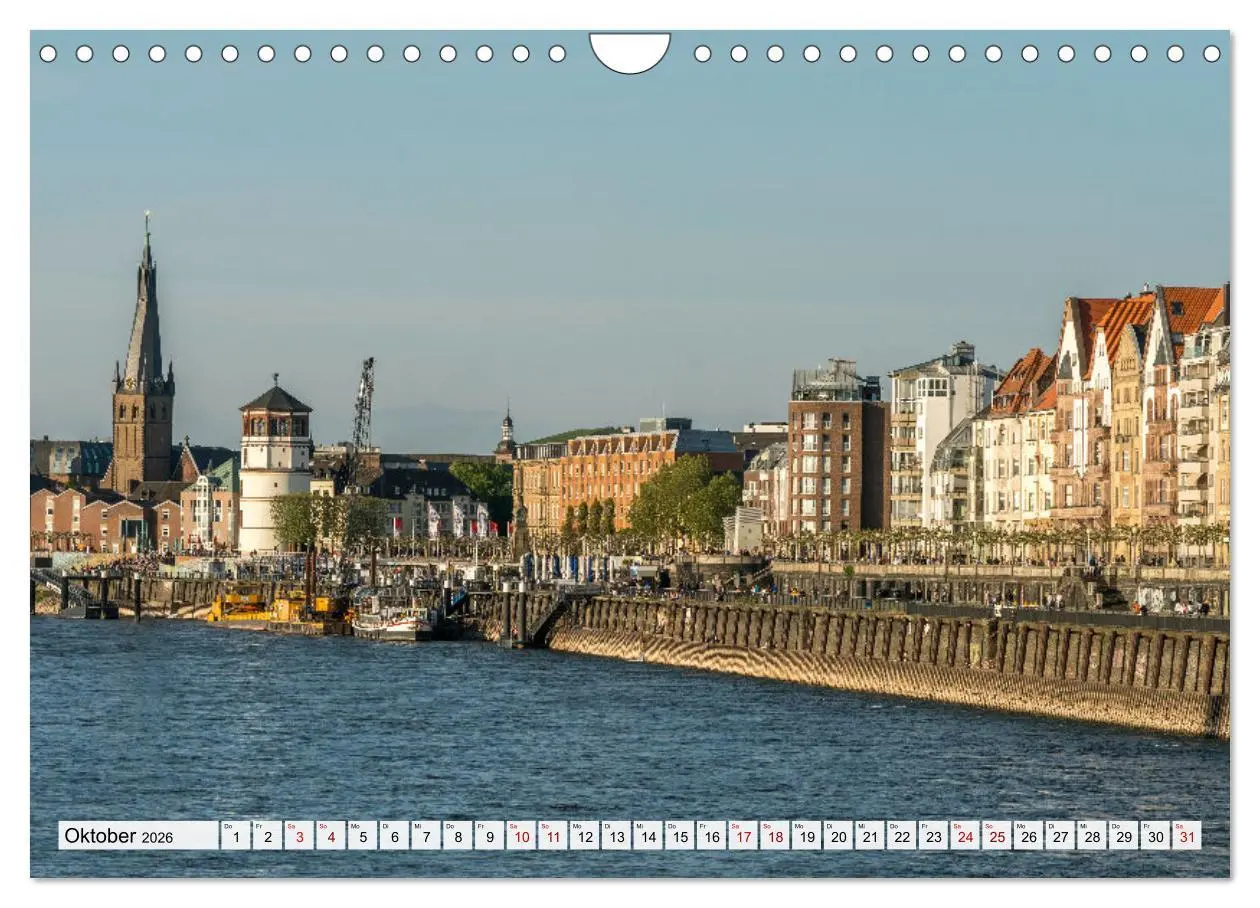 Bild: 9783457345603 | Der Rhein (Wandkalender 2026 DIN A4 quer), CALVENDO Monatskalender