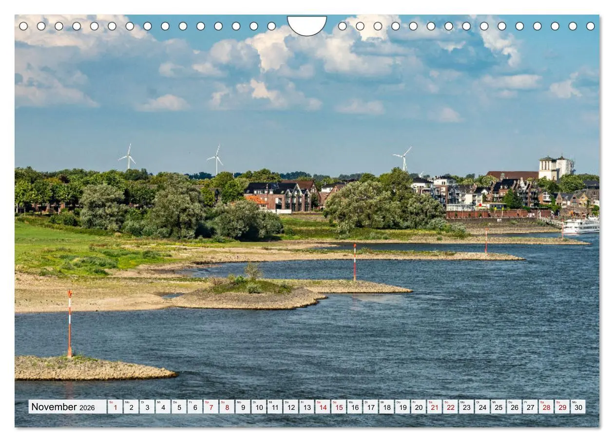 Bild: 9783457345603 | Der Rhein (Wandkalender 2026 DIN A4 quer), CALVENDO Monatskalender