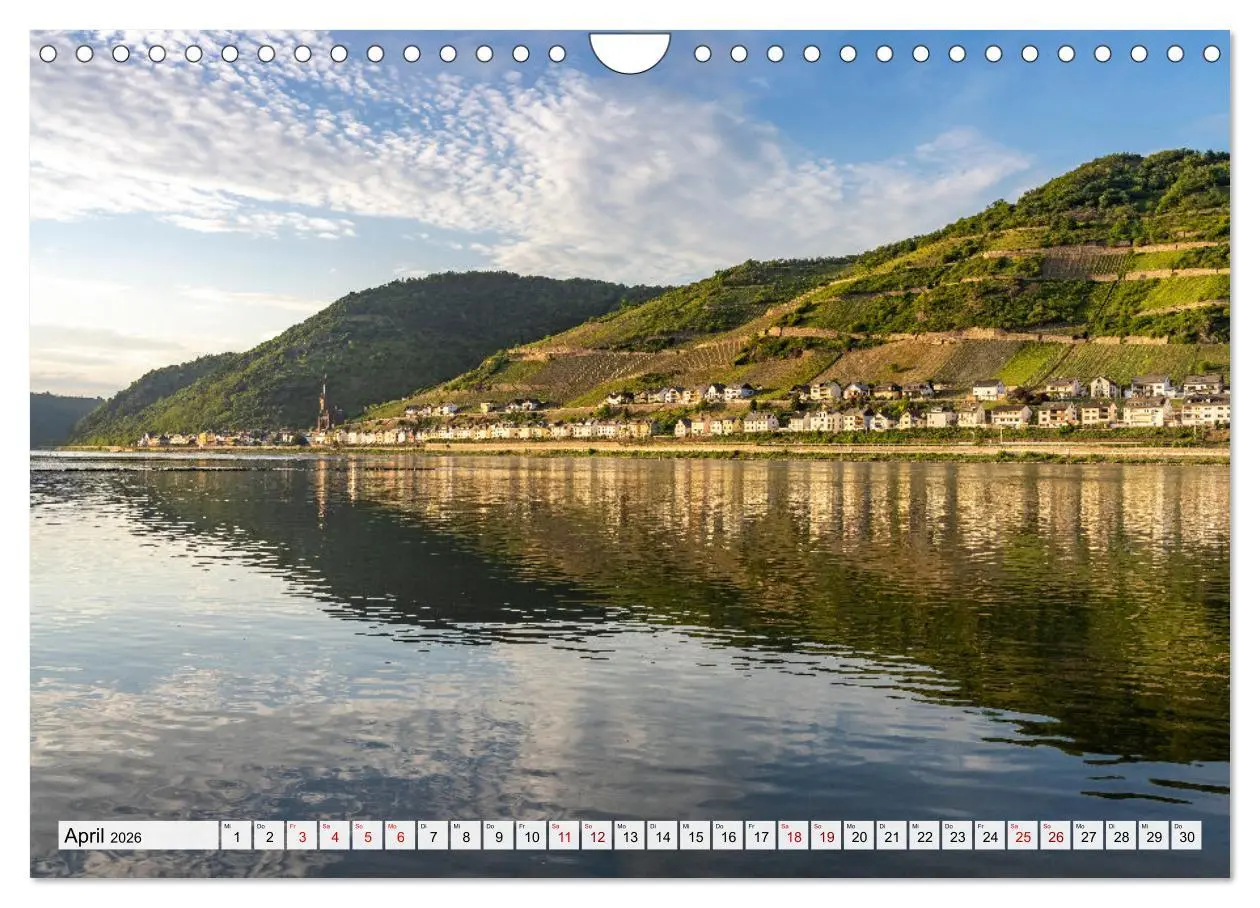 Bild: 9783457345603 | Der Rhein (Wandkalender 2026 DIN A4 quer), CALVENDO Monatskalender