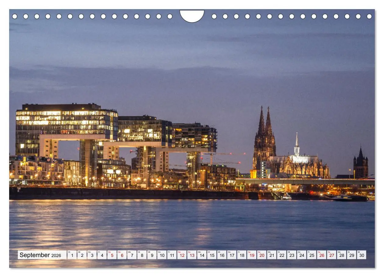 Bild: 9783457345603 | Der Rhein (Wandkalender 2026 DIN A4 quer), CALVENDO Monatskalender