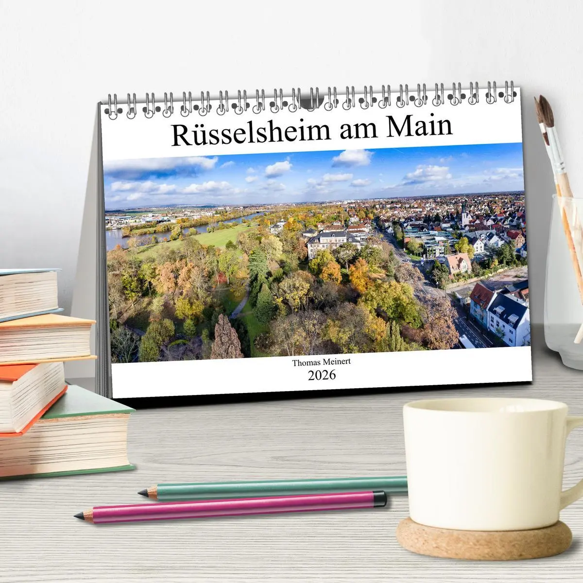 Bild: 9783457725603 | Rüsselsheim am Main (Tischkalender 2026 DIN A5 quer), CALVENDO...