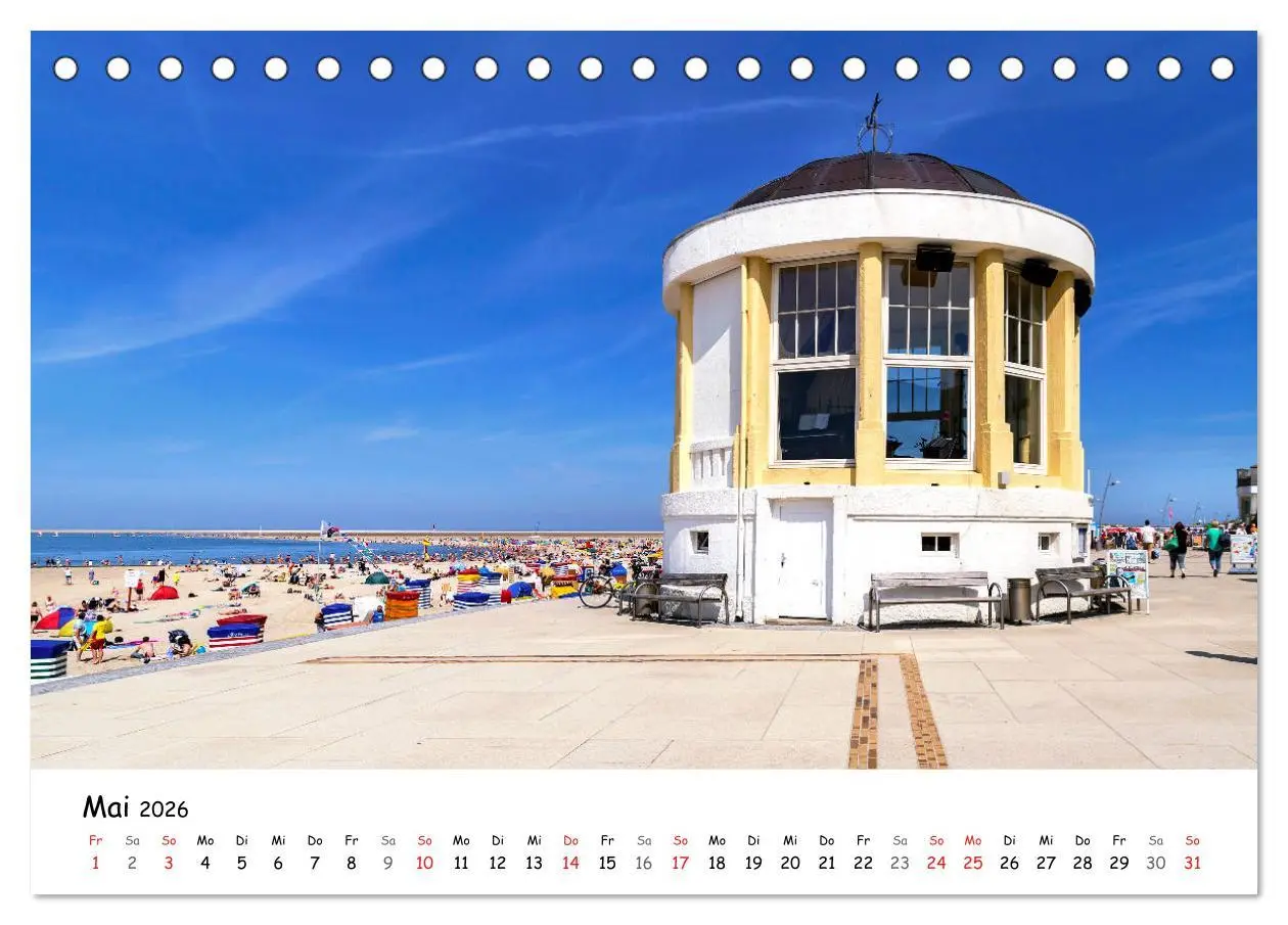 Bild: 9783457965603 | Borkum, bezaubernde Nordseeinsel (Tischkalender 2026 DIN A5 quer),...
