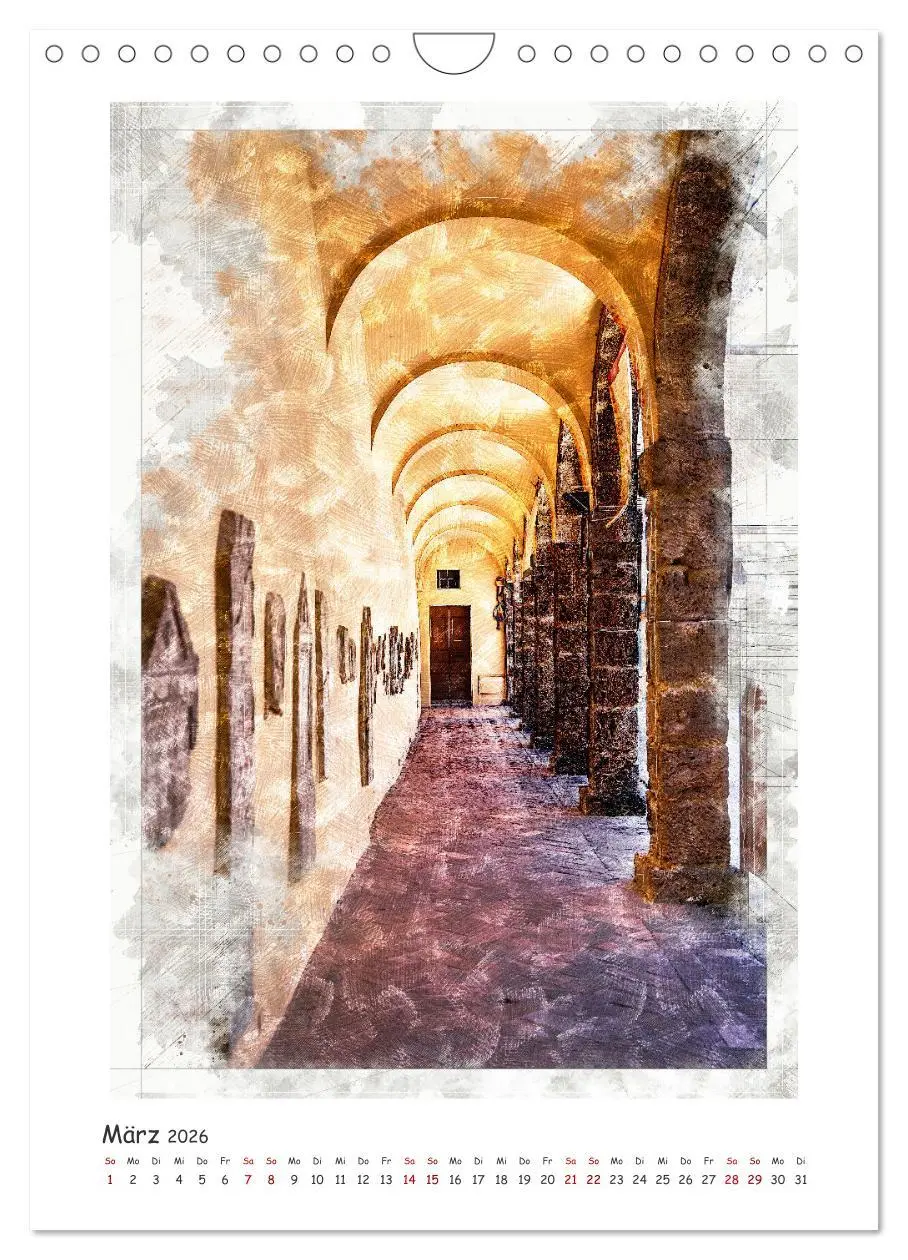 Bild: 9783516365603 | Toskanische Winkel (Wandkalender 2026 DIN A4 hoch), CALVENDO...