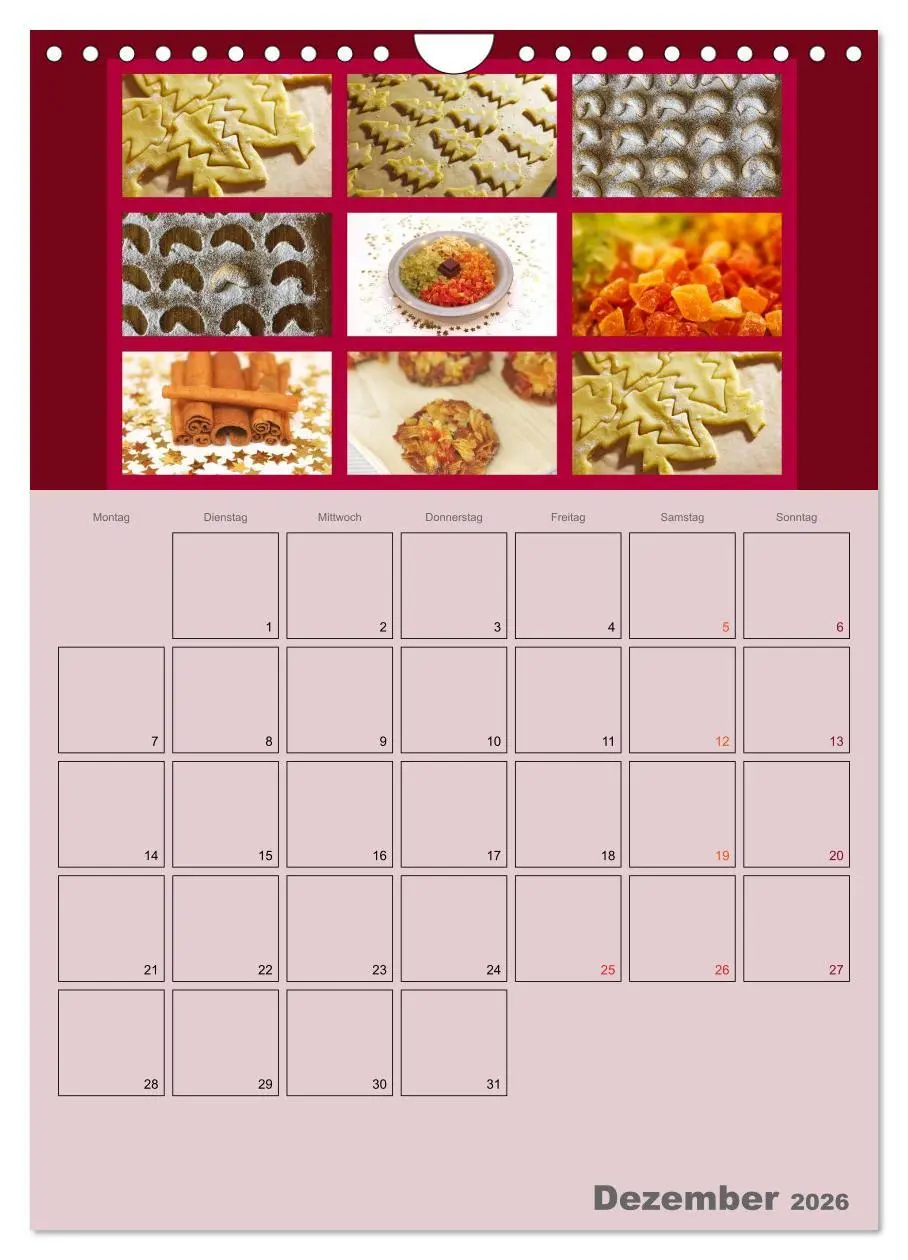 Bild: 9783516435603 | Food (Wandkalender 2026 DIN A4 hoch), CALVENDO Monatskalender | Jäger