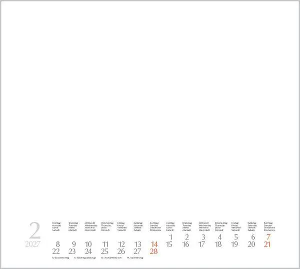 Bild: 9783819305603 | Foto-Malen-Basteln Bastelkalender quer weiß 2027 | Verlag Korsch
