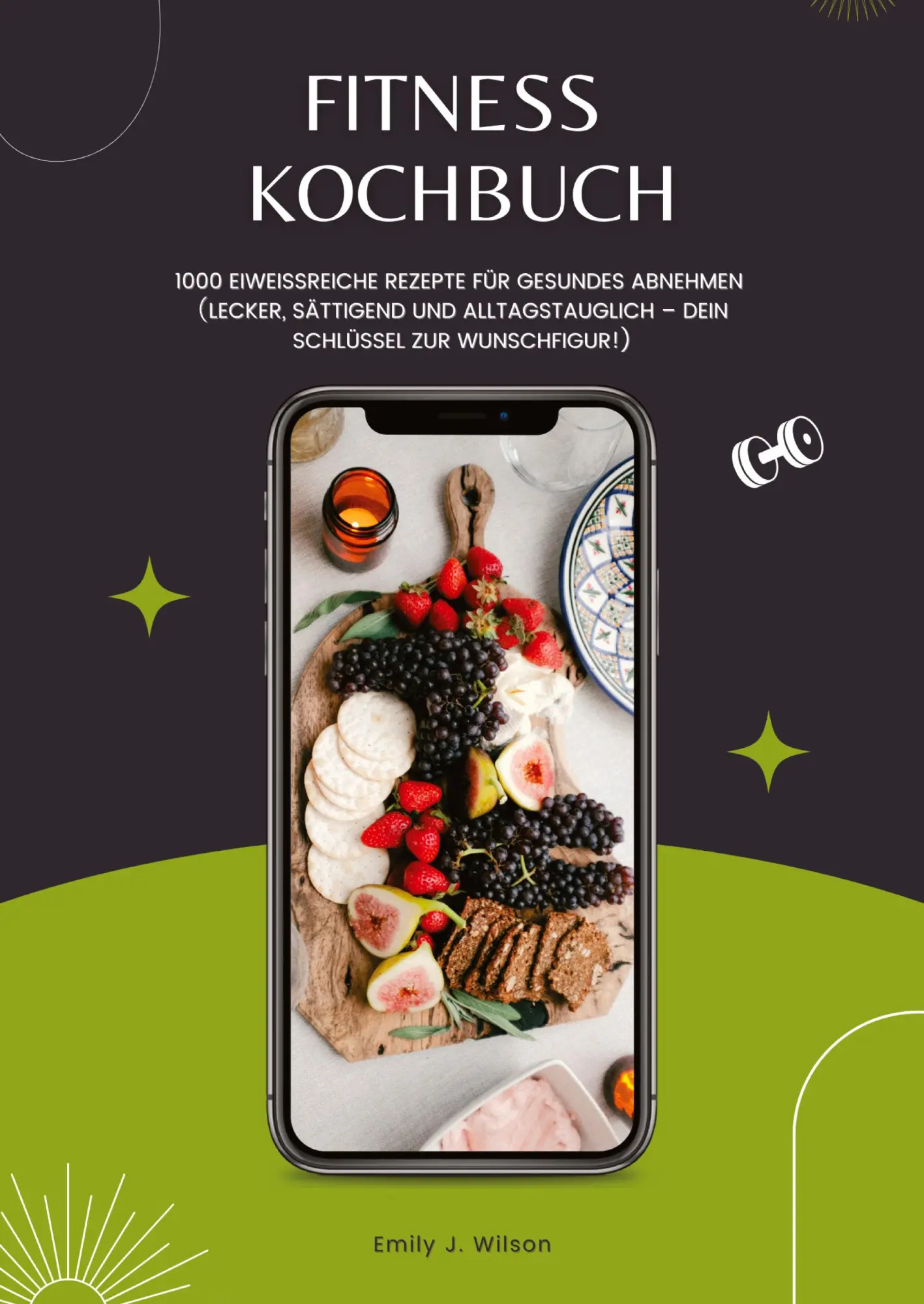 Cover: 9783384455703 | Fitness Kochbuch: 1000 Eiweißreiche Rezepte für gesundes Abnehmen...