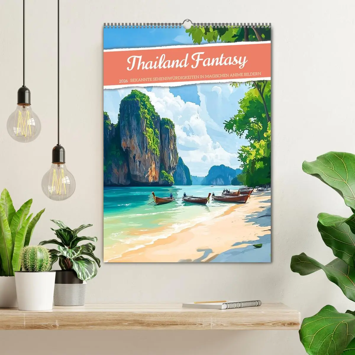 Bild: 9783457645703 | Thailand Fantasie (Wandkalender 2026 DIN A2 hoch), CALVENDO...