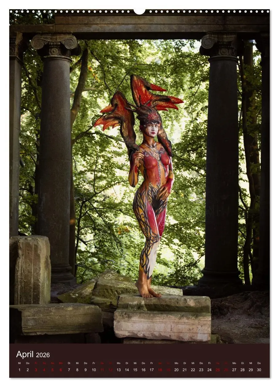 Bild: 9783516355703 | Bodypainting Adventures - Farbe auf nackter Haut (hochwertiger...