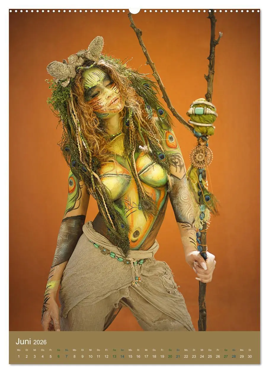Bild: 9783516355703 | Bodypainting Adventures - Farbe auf nackter Haut (hochwertiger...