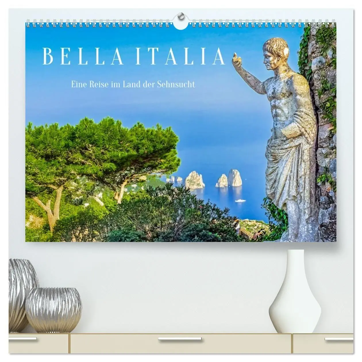 Cover: 9783516735703 | Bella Italia - Eine Reise im Land der Sehnsucht (hochwertiger...