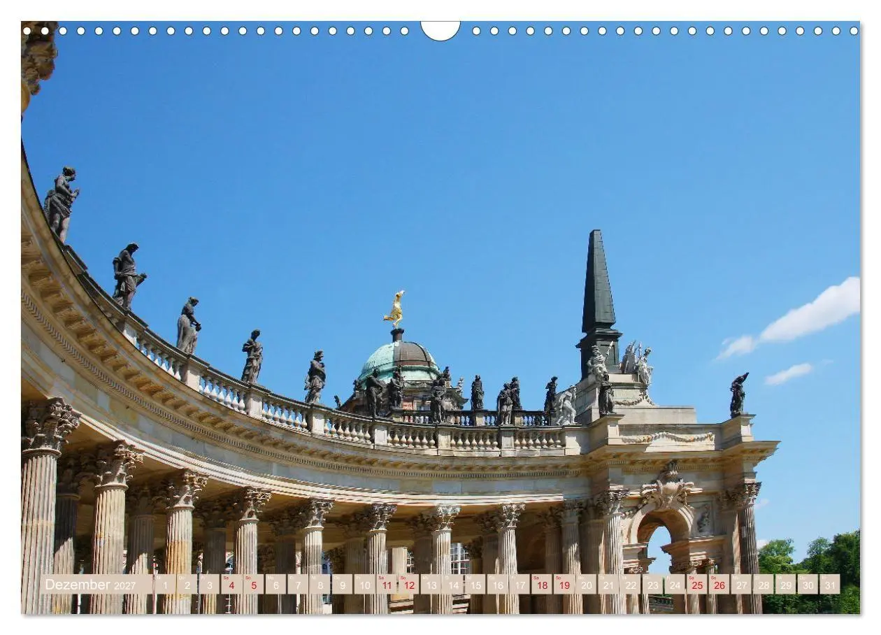 Bild: 9783569515703 | Königliche Residenzen in Potsdam (Wandkalender 2027 DIN A3 quer),...