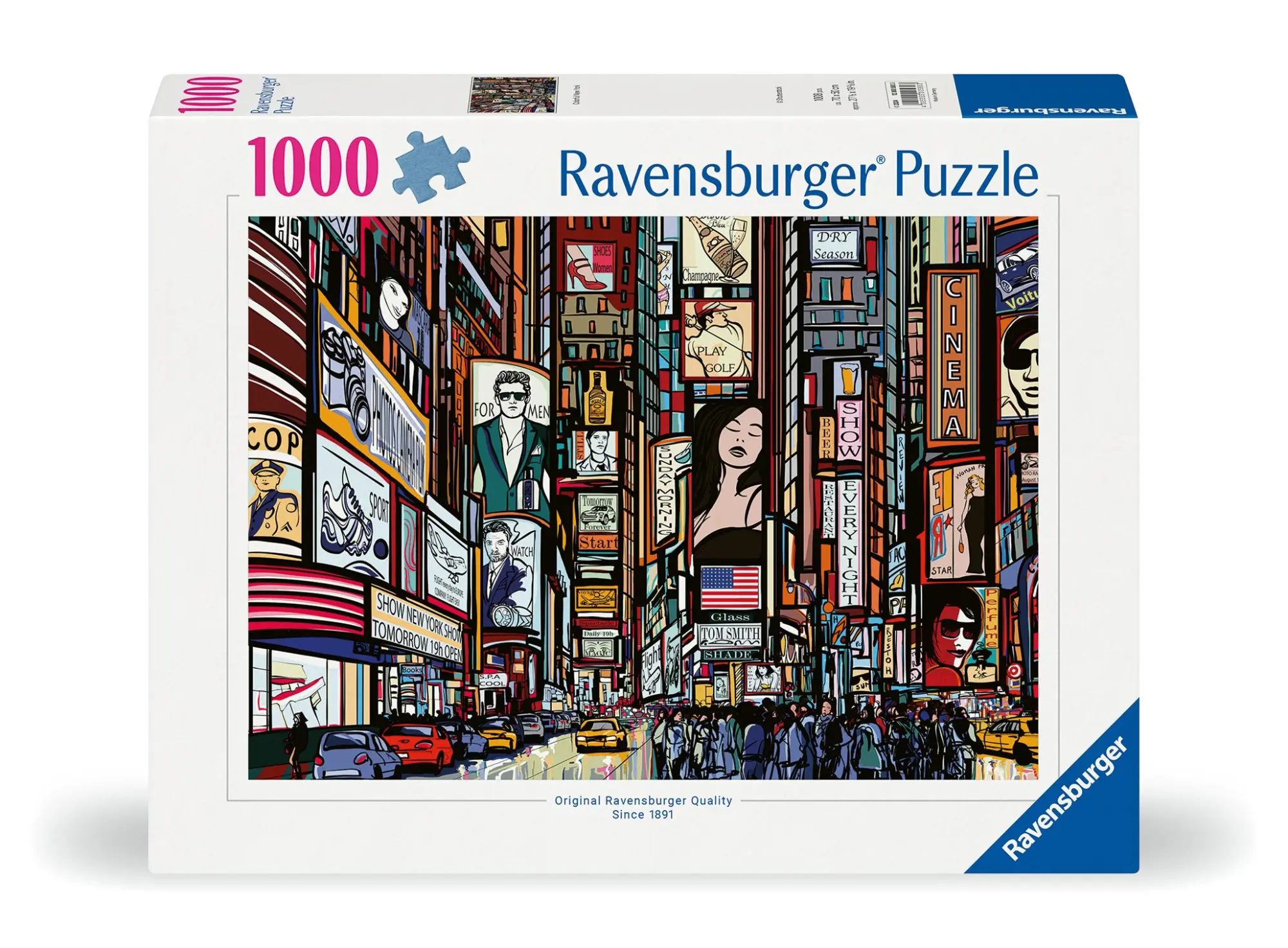 Cover: 4005555005803 | Erwachsenenpuzzle 1000 Teile - Buntes New York | Spiel | 12000580