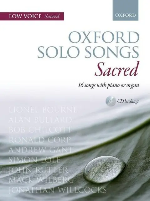 Cover: 9780193365803 | Oxford Solo Songs Sacred | Oxford | Buch | Buch + CD | 2010