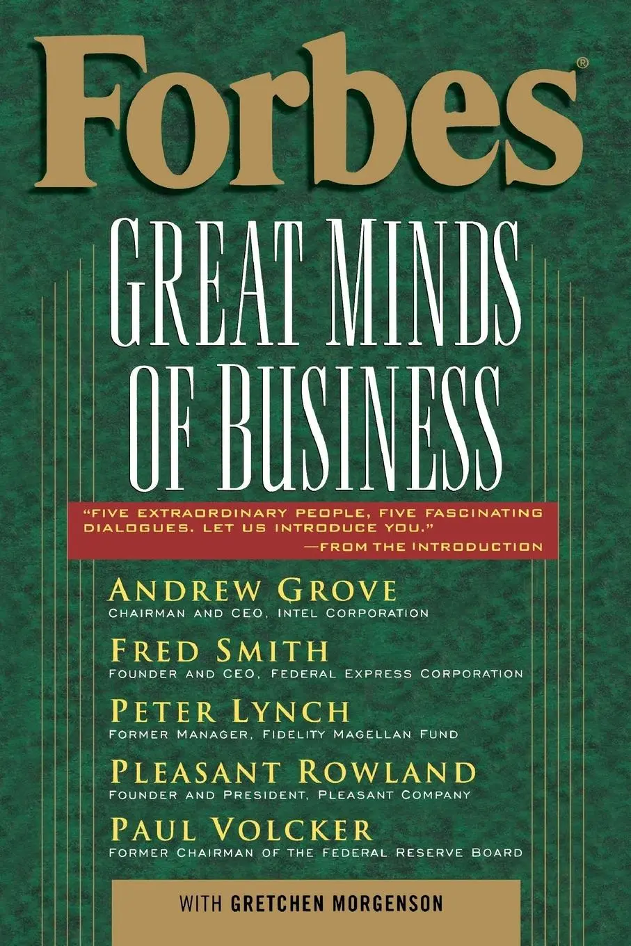 Cover: 9780471315803 | Forbes Great Minds of Business | Forbes Magazine | Taschenbuch | 1998