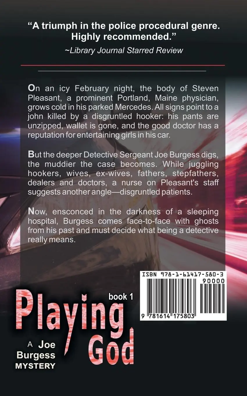 Rückseite: 9781614175803 | Playing God (a Joe Burgess Mystery, Book 1) | Kate Flora | Taschenbuch