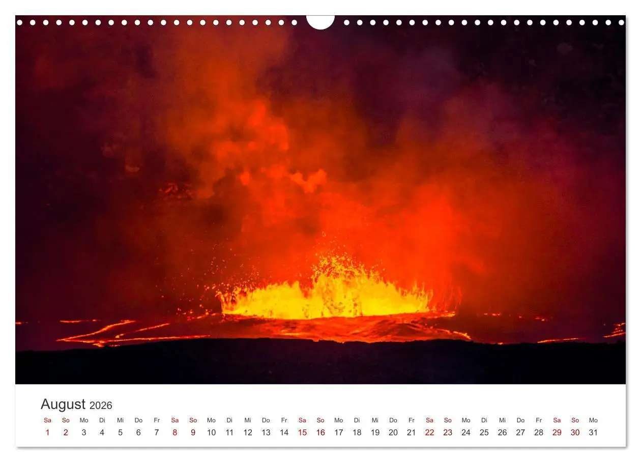 Bild: 9783457565803 | Vulkane - Beeindruckende Feuerberge (Wandkalender 2026 DIN A3...