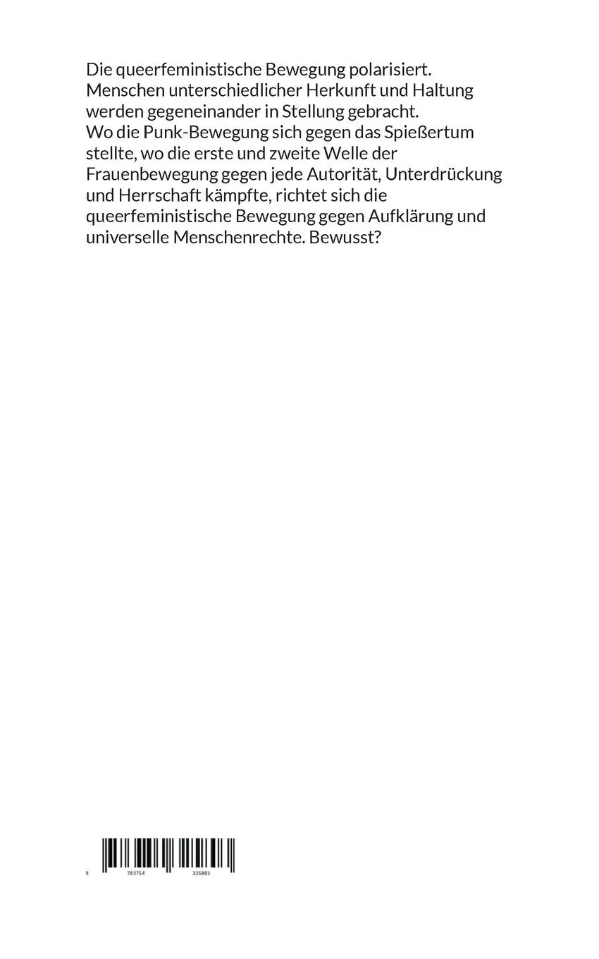 Rückseite: 9783754325803 | Que(e)rverbindungen | Die neue Sehnsucht nach Gefügigkeit | Beer