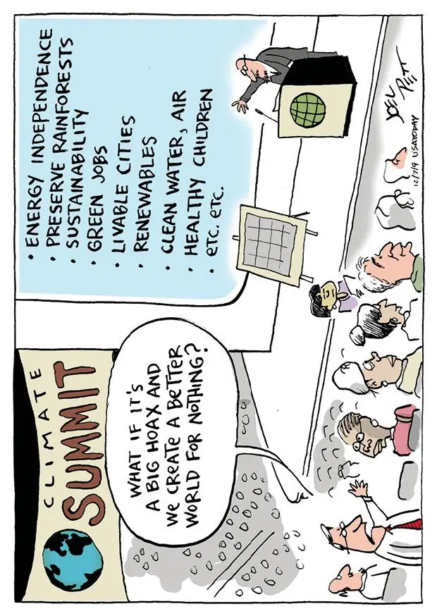 Bild: 9783903055803 | Cartoon Postkarten - Klimawandel | Schule des Ungehorsams e. V. | 2023