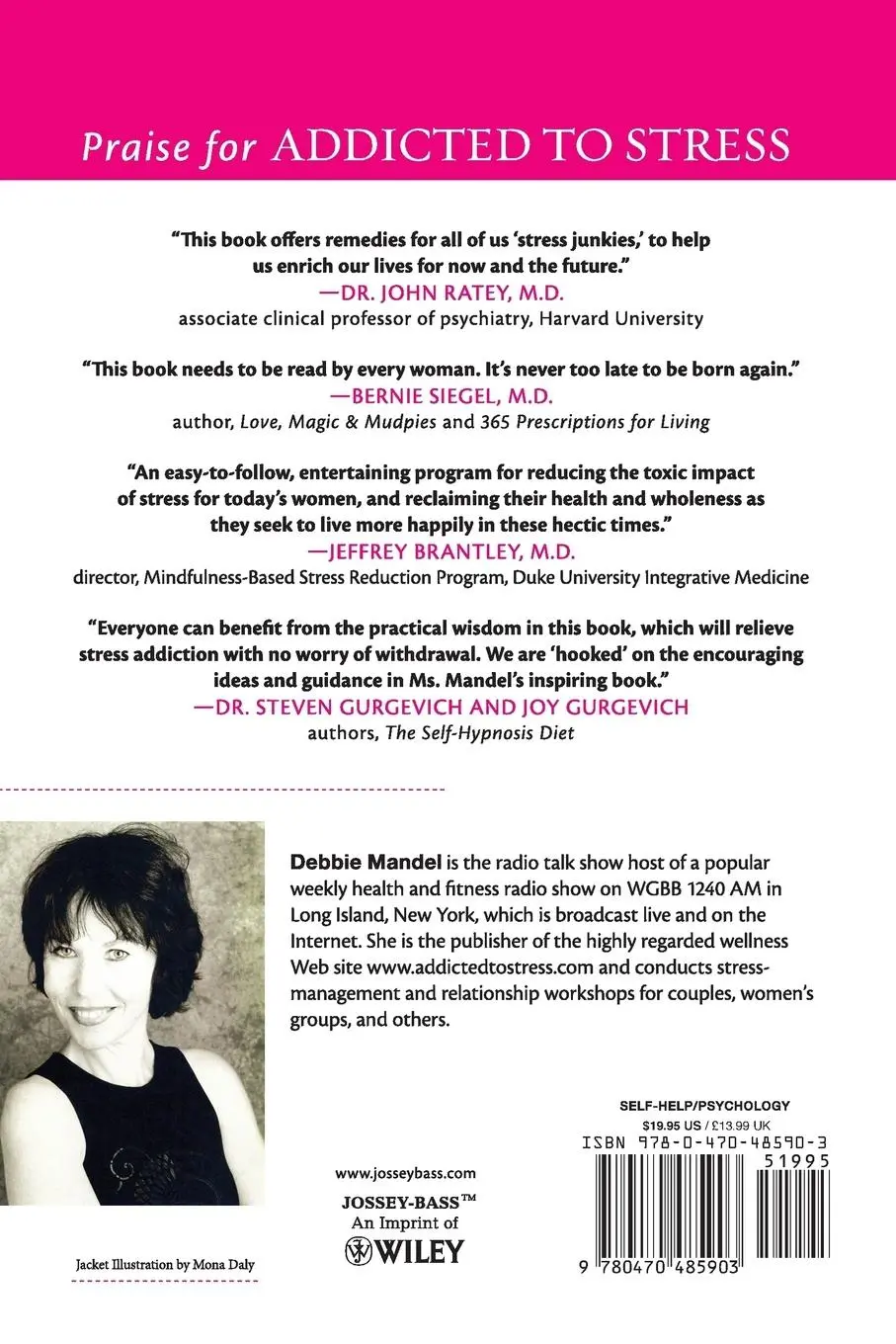 Rückseite: 9780470485903 | Addicted to Stress | Debbie Mandel | Taschenbuch | Englisch | 2010