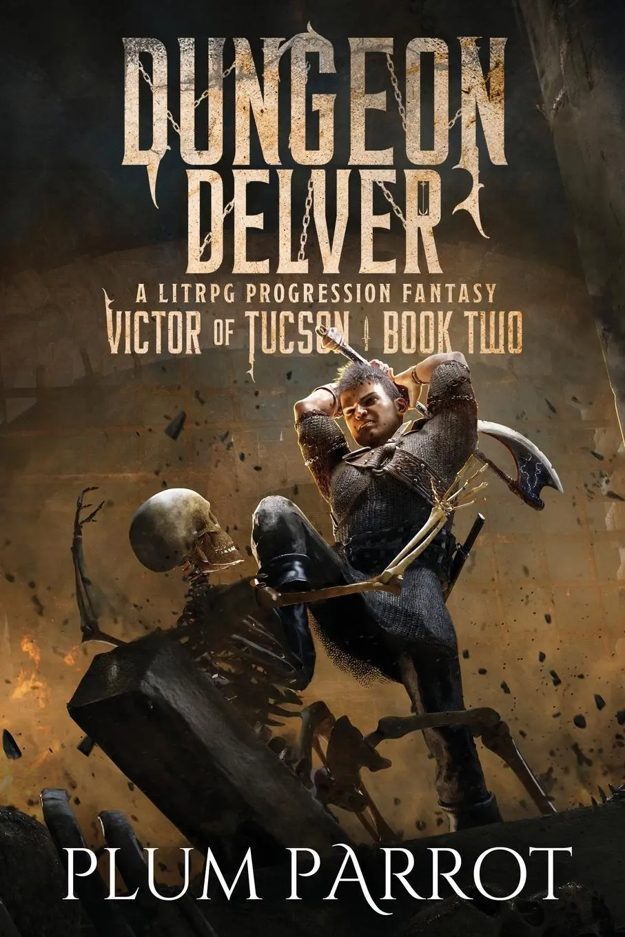 Cover: 9781039425903 | Dungeon Delver | A Litrpg Progression Fantasy | Plum Parrot | Buch