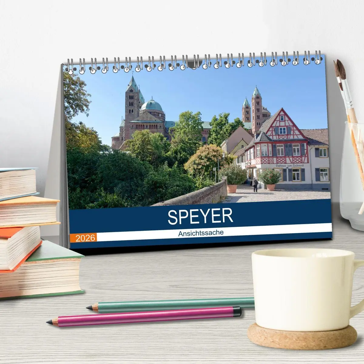 Bild: 9783457935903 | Speyer - Ansichtssache (Tischkalender 2026 DIN A5 quer), CALVENDO...